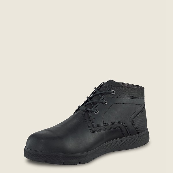 Safety Støvler Herre - Red Wing Zero-G Lite - Toe Chukka - Sort - PELYJK-460